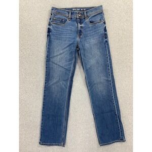 Devil Dog Jeans Mens 30x32 Bootcut Medium Wash Preppy Stretch Denim Pants